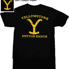 Yellowstone TV Show Dutton Ranch Licensed T-Shirt
