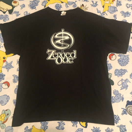 Zeroed Out Concert Band T-Shirt Large Tulsa OK