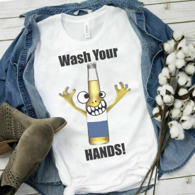 Wash Your Hands Coronavirus 2020 Don’t Breath On Me Bottle | Wuhan COVID-19 Crona Virus Pandemic | Boys, Girls, Men, Women, Toddler Styles