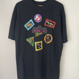 vintage universal studios e.t. jaws back to the future ghost busters Shirt XXL